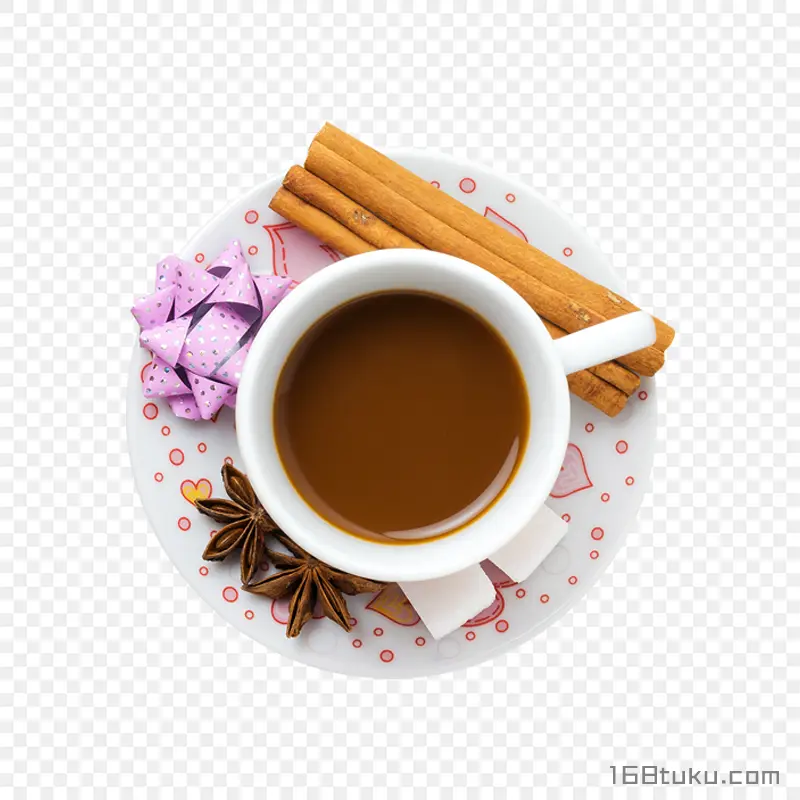 咖啡杯咖啡盘实物拍摄PNG素材免费下载