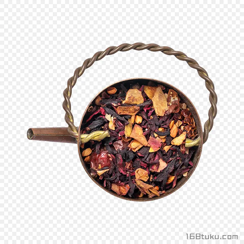 水果花茶铜茶壶免抠素材png免费下载