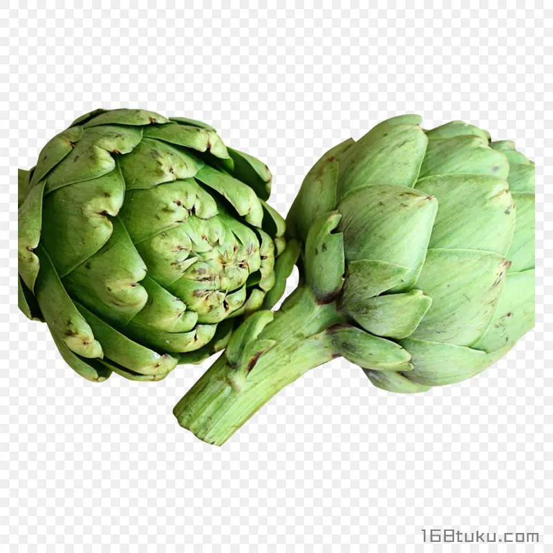 菜蓟洋蓟朝鲜蓟蔬菜png素材免抠