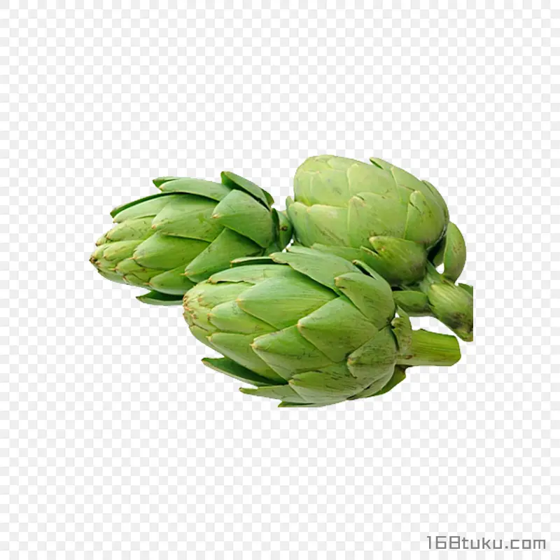 菜蓟洋蓟朝鲜蓟蔬菜png素材免抠