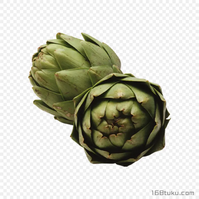 菜蓟洋蓟朝鲜蓟蔬菜png素材免抠
