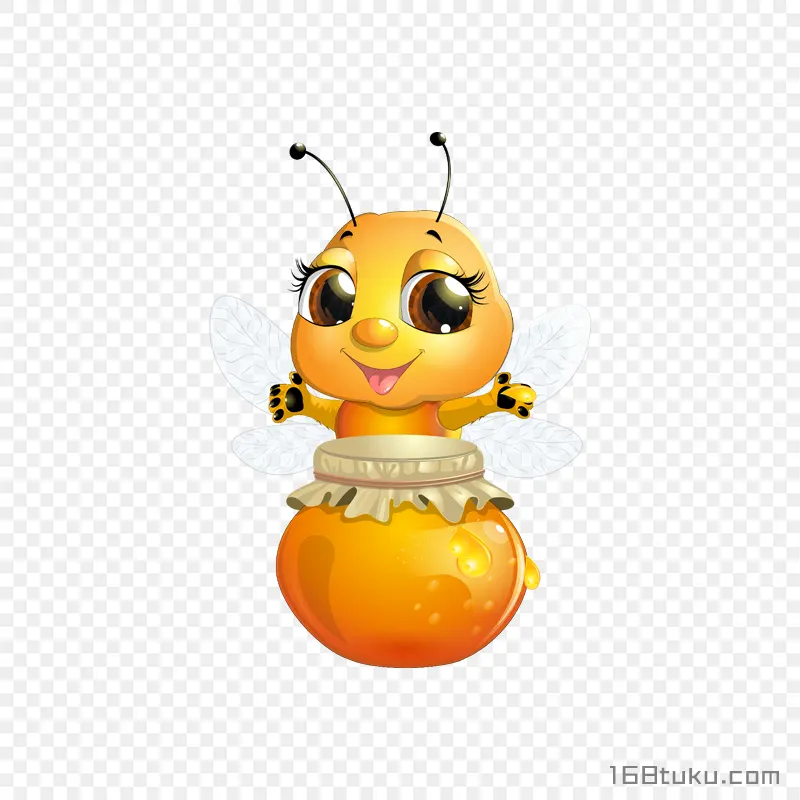 卡通蜜蜂