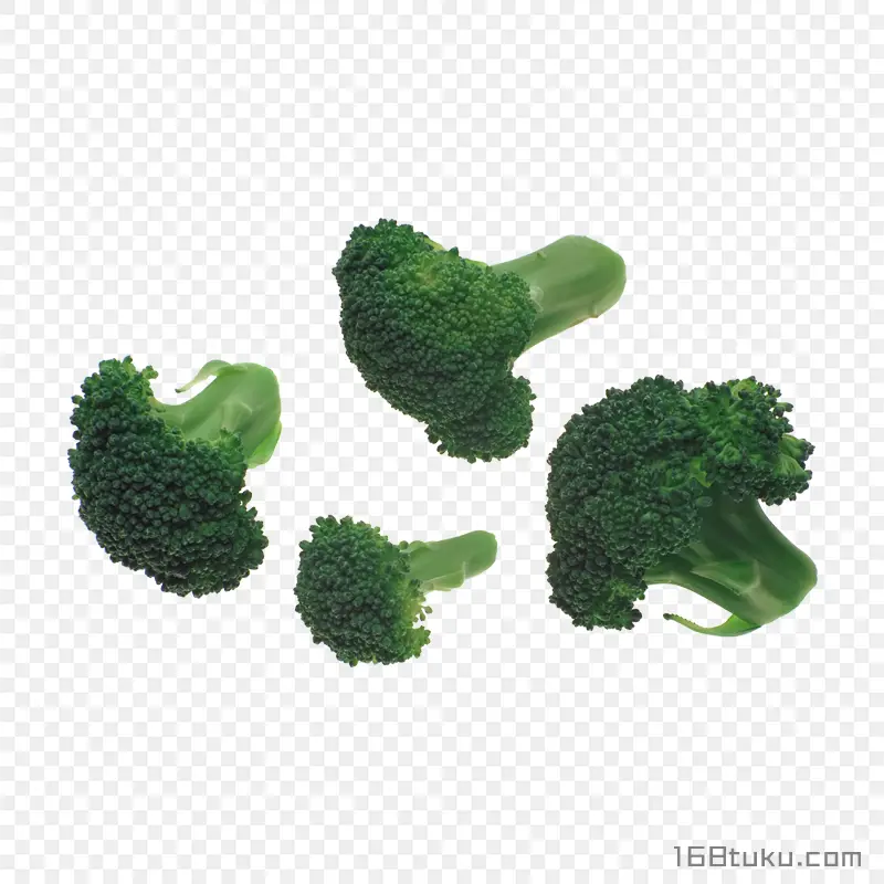 青花菜西兰花花椰菜png素材