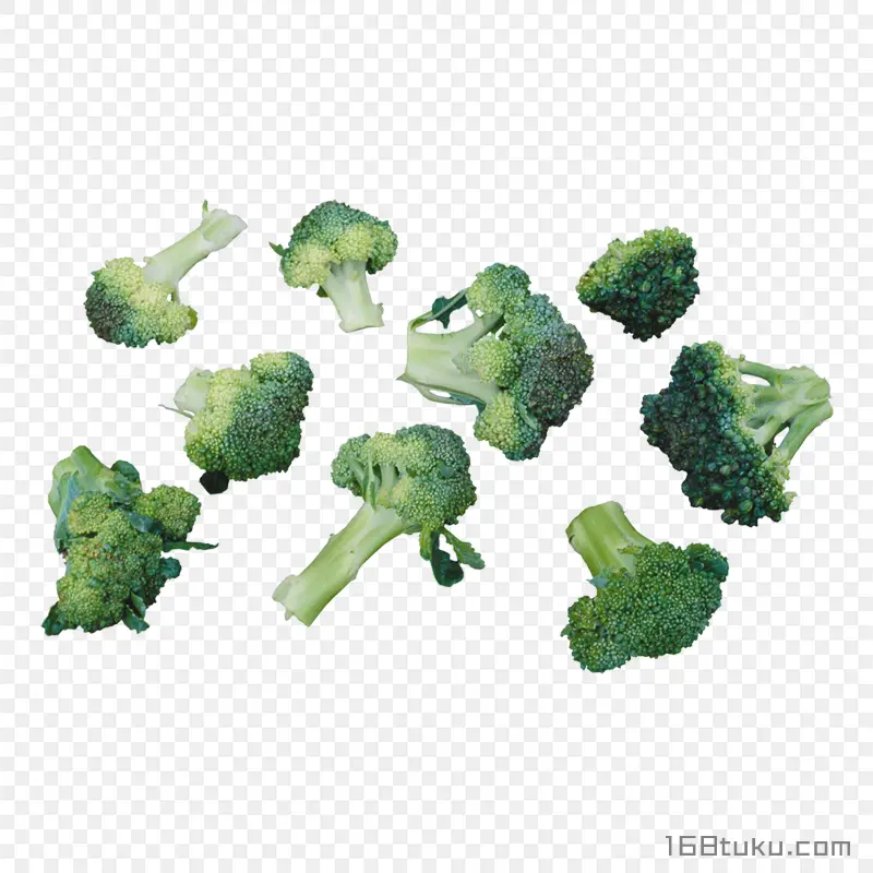 青花菜西兰花花椰菜png素材