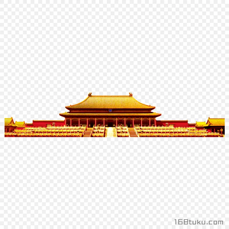 天安门宫殿太和殿png素材
