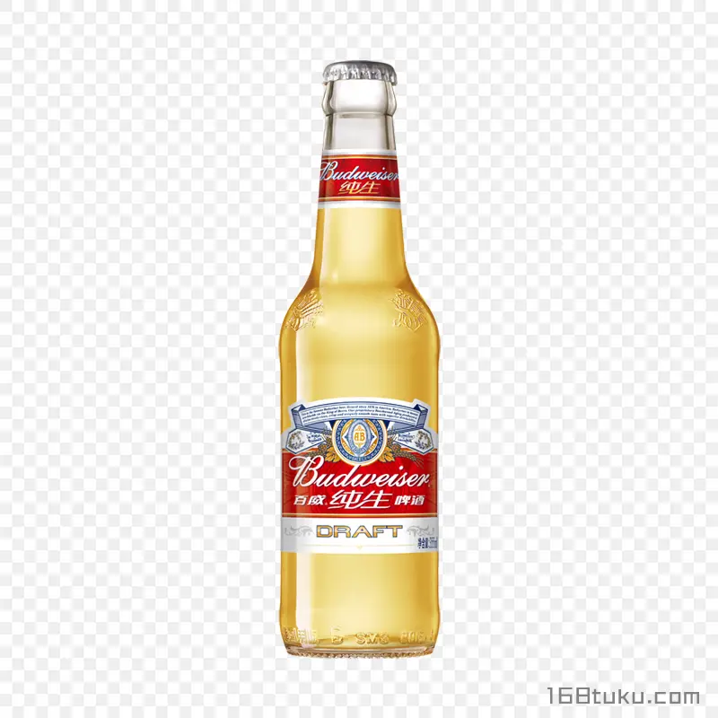 百威啤酒瓶装啤酒