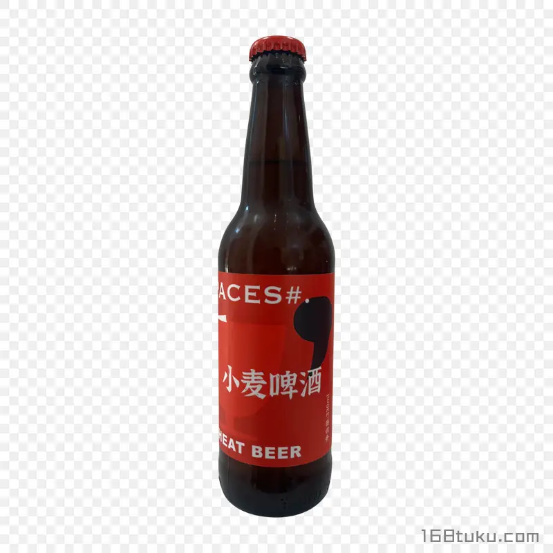 小麦啤酒瓶装啤酒