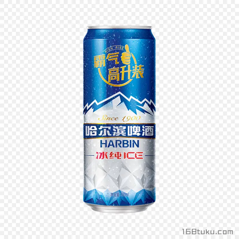 哈尔滨罐装啤酒