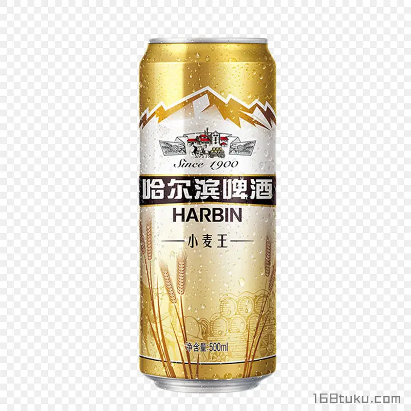 哈尔滨罐装啤酒