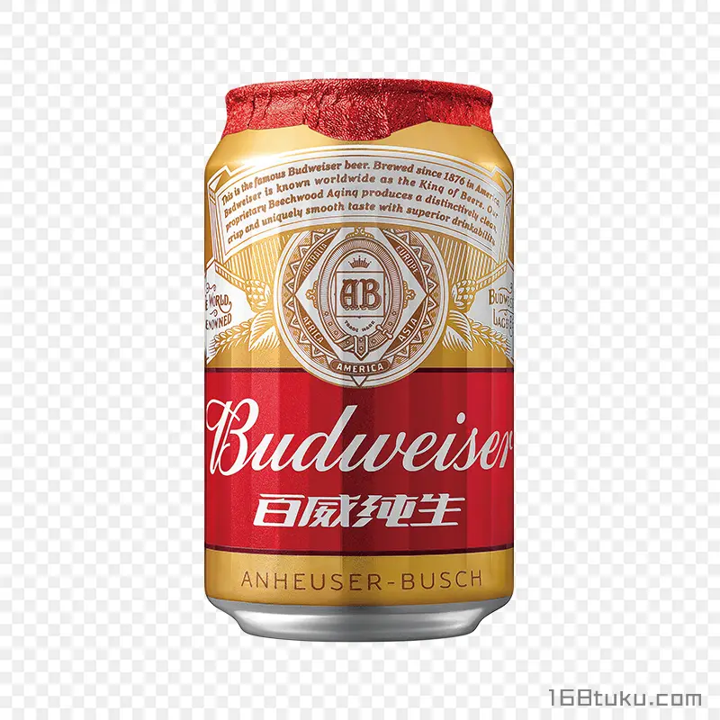 百威罐装啤酒