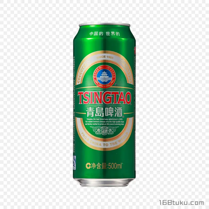 青岛罐装啤酒