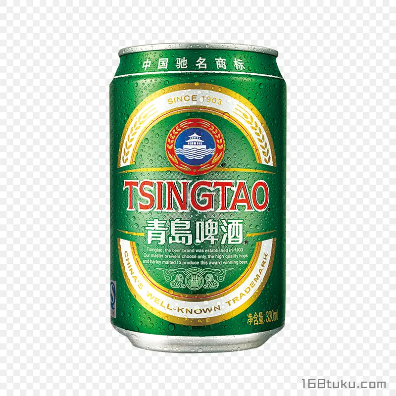 青岛罐装啤酒