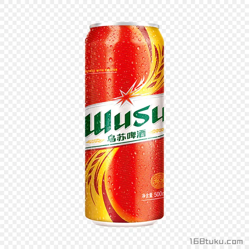 乌苏啤酒罐装啤酒