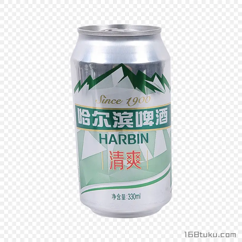 哈尔滨罐装啤酒