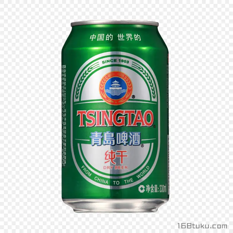 青岛啤酒罐装啤酒