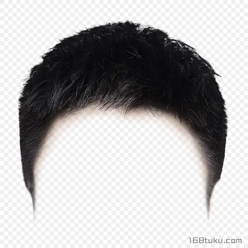 男士发型免扣发型时尚发型png素材