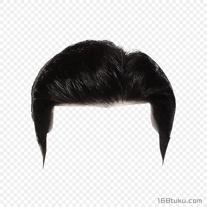 男士发型免扣发型时尚发型png素材