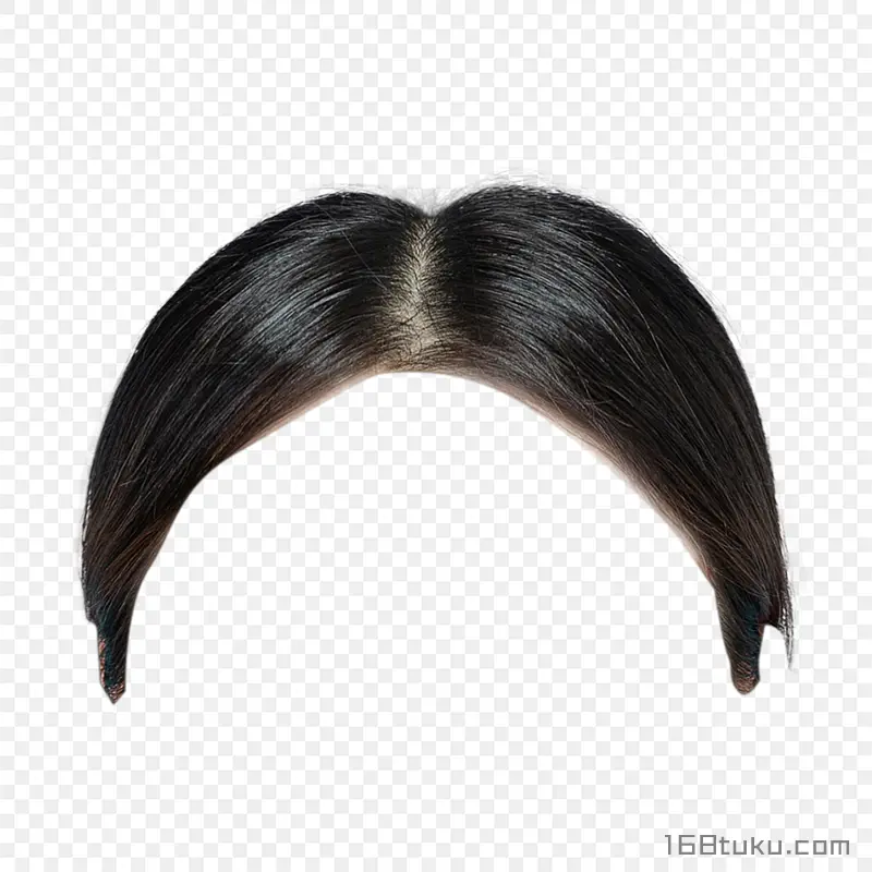 女生发型免扣发型短发png素材