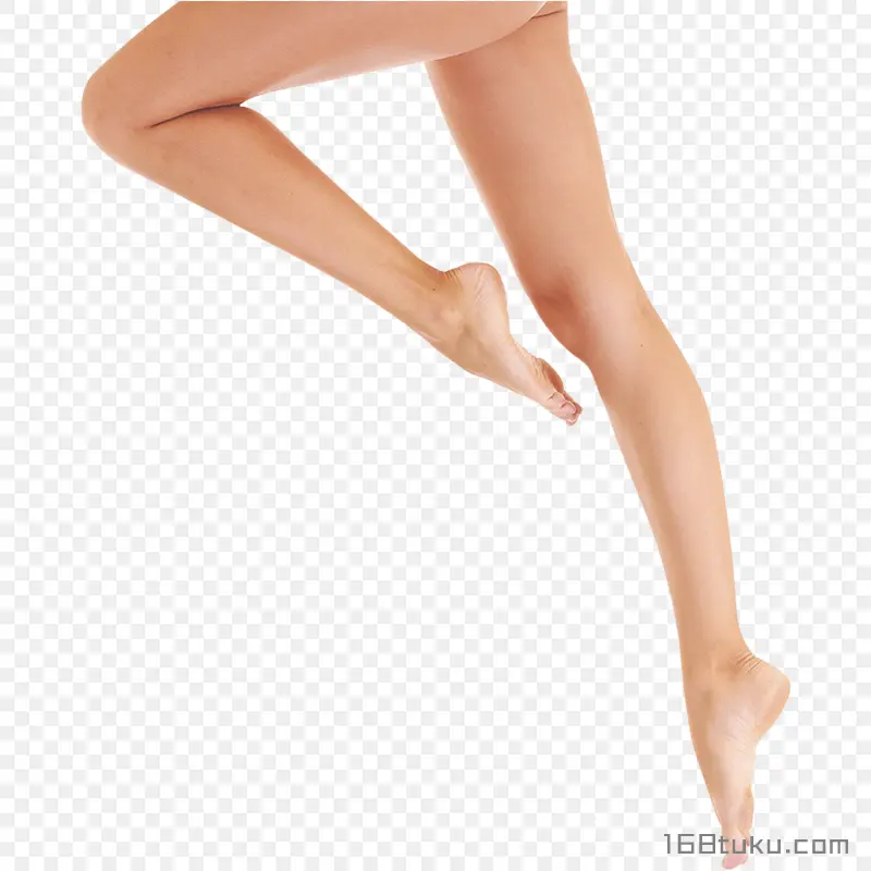 美腿大腿小腿抬腿脚板PNG素材免抠图片免费下载
