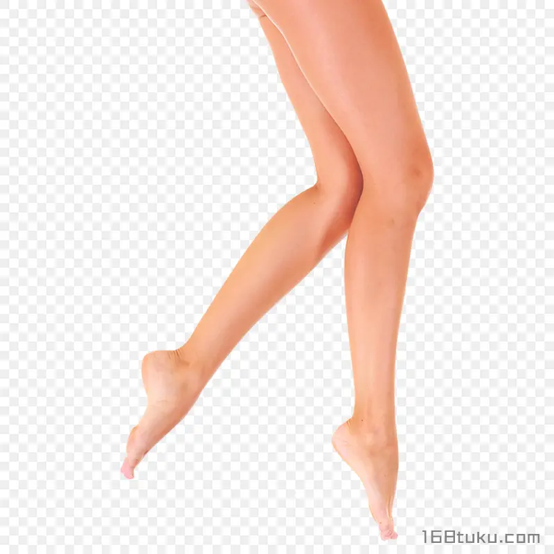 美腿大腿小腿抬腿脚板PNG素材免抠图片免费下载