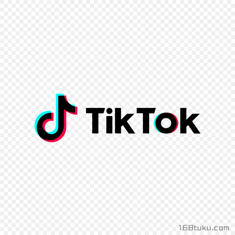 抖音tiktok标志png素材免抠素材