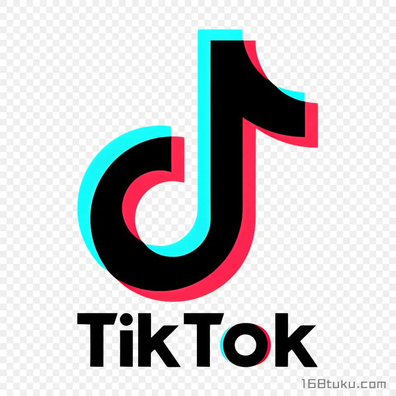 抖音TIKTOK标志png素材免抠素材