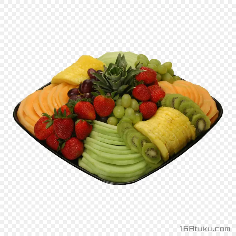 艺术水果拼盘png素材免费png